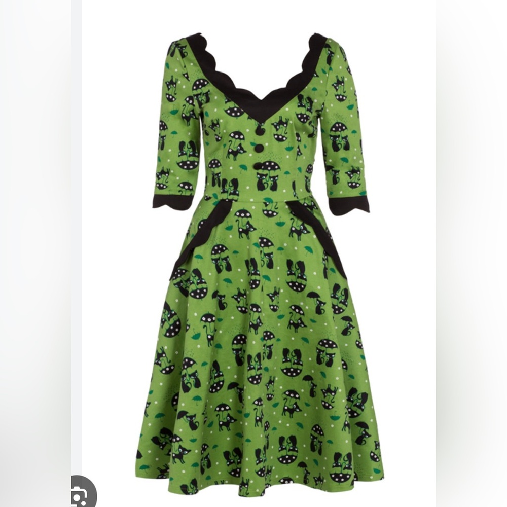 Voodoo Vixen Katniss Dress - Large Sold Out Online!! - Picture 2 of 7